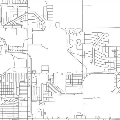 ROAD MAP OF ALTUS, OKLAHOMA BY MAPBAKES