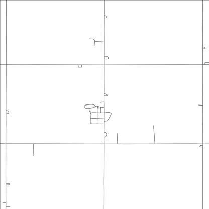 ROAD MAP OF BAKER, OKLAHOMA BY MAPBAKES