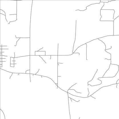 ROAD MAP OF BARNSDALL, OKLAHOMA BY MAPBAKES