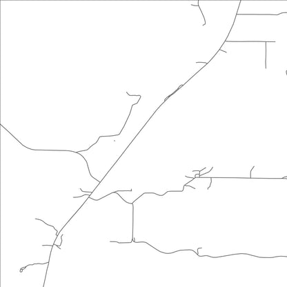 ROAD MAP OF BARON, OKLAHOMA BY MAPBAKES