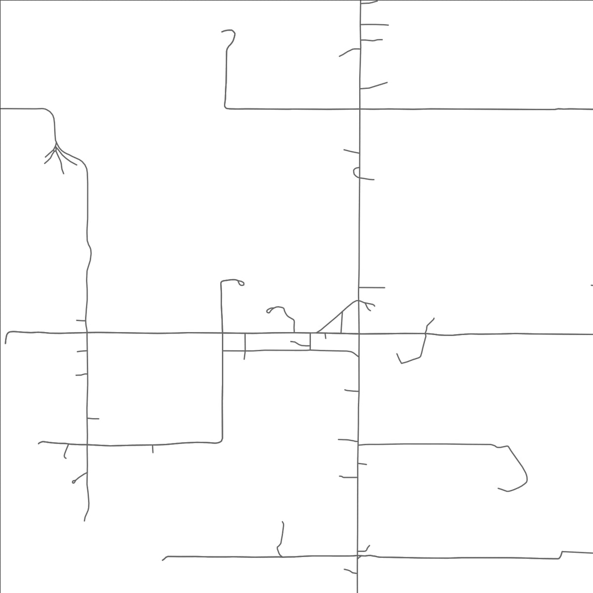 ROAD MAP OF BENTLEY, OKLAHOMA BY MAPBAKES