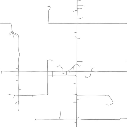 ROAD MAP OF BENTLEY, OKLAHOMA BY MAPBAKES
