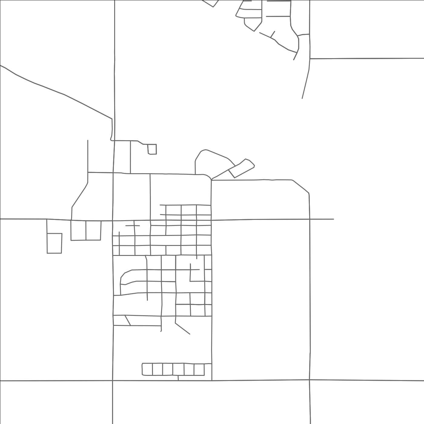 ROAD MAP OF BIXBY, OKLAHOMA BY MAPBAKES