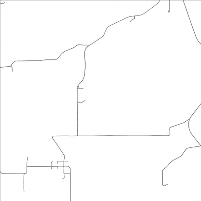 ROAD MAP OF BROOKSVILLE, OKLAHOMA BY MAPBAKES