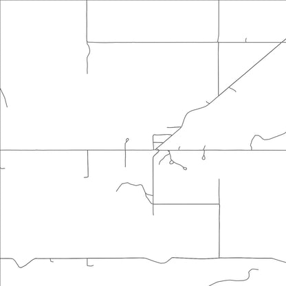 ROAD MAP OF BRYANT, OKLAHOMA BY MAPBAKES