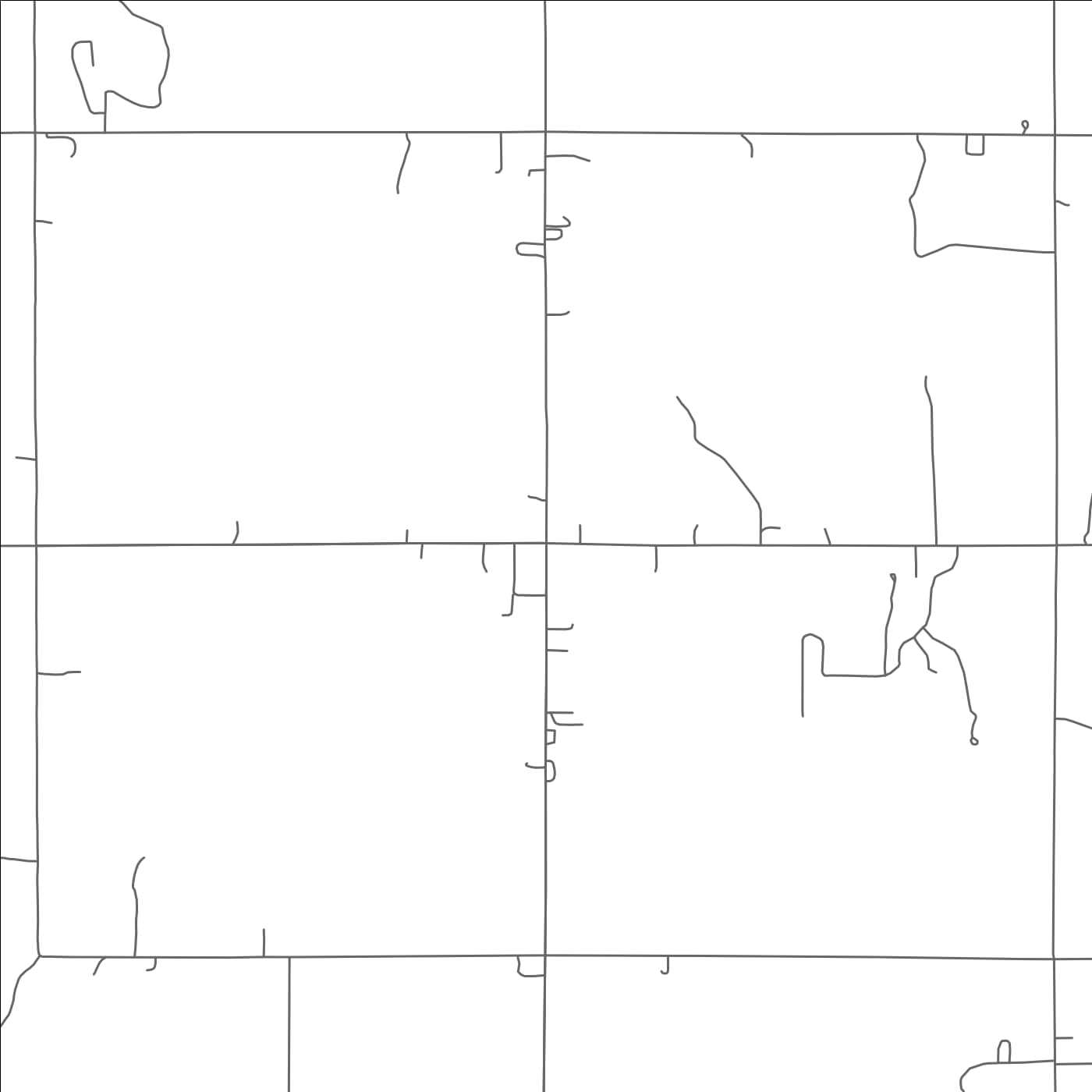 ROAD MAP OF CHESTER, OKLAHOMA BY MAPBAKES