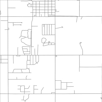 ROAD MAP OF CHOCTAW, OKLAHOMA BY MAPBAKES