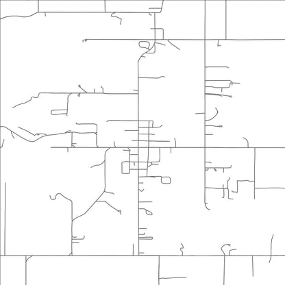 ROAD MAP OF COLCORD, OKLAHOMA BY MAPBAKES