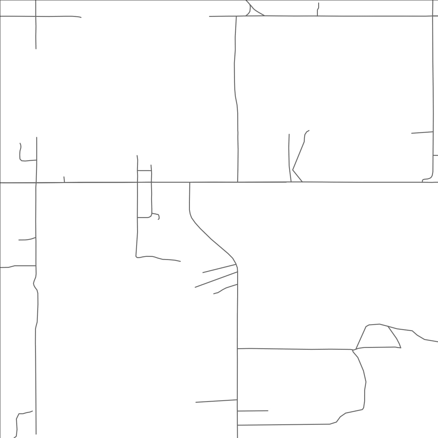 ROAD MAP OF COLE, OKLAHOMA BY MAPBAKES