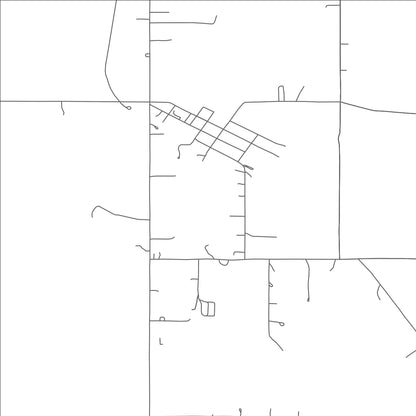 ROAD MAP OF COLEMAN, OKLAHOMA BY MAPBAKES