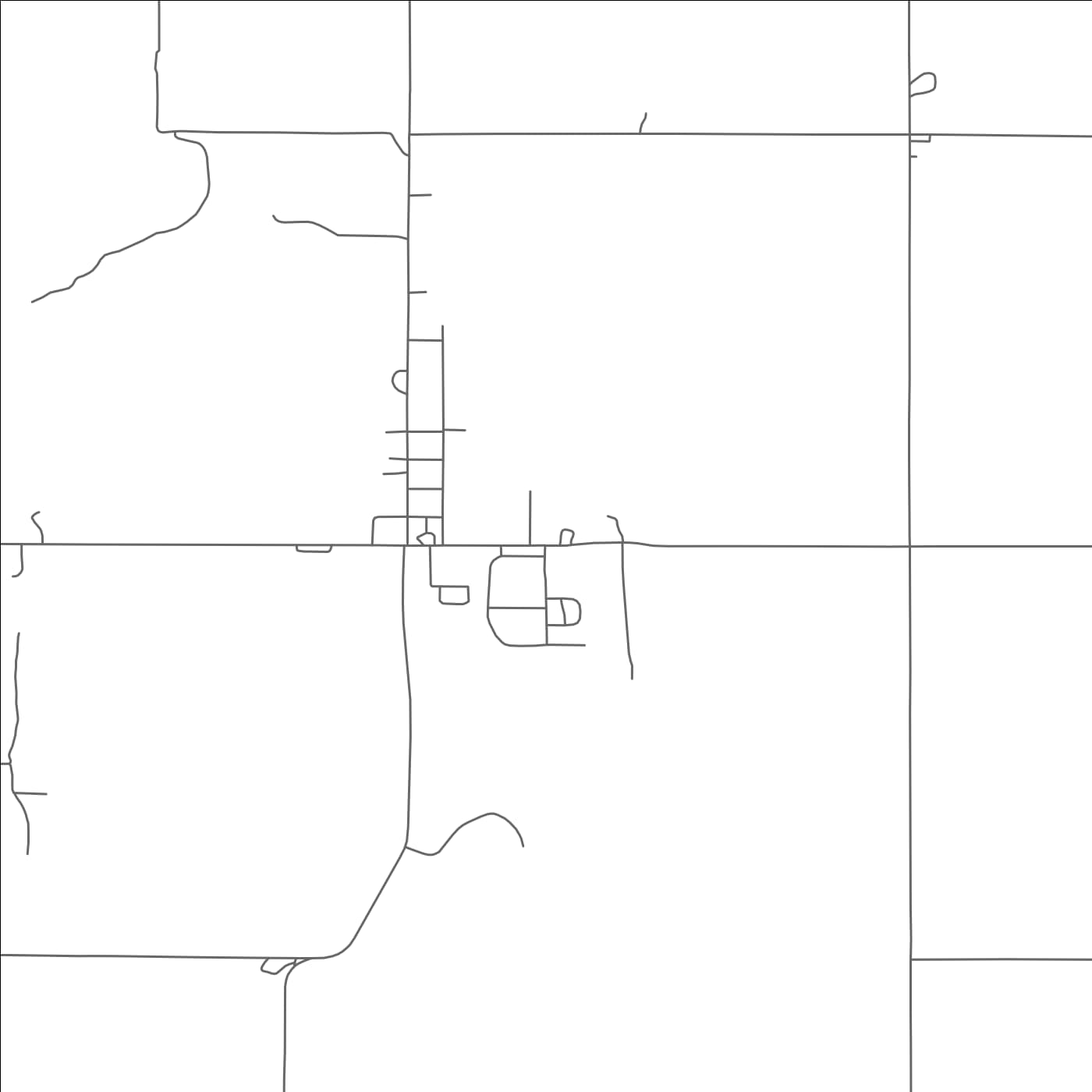 ROAD MAP OF COLONY, OKLAHOMA BY MAPBAKES