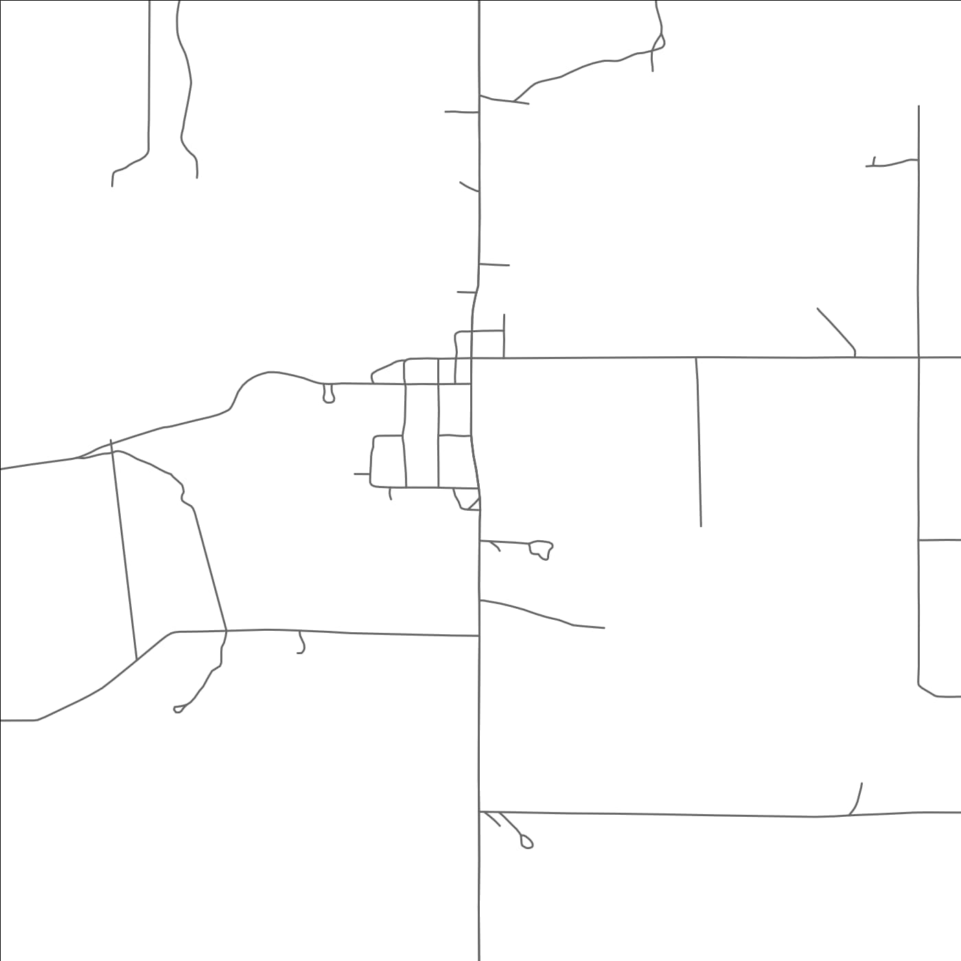 ROAD MAP OF CONNERVILLE, OKLAHOMA BY MAPBAKES