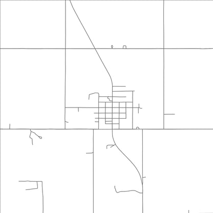 ROAD MAP OF COUNCIL HILL, OKLAHOMA BY MAPBAKES