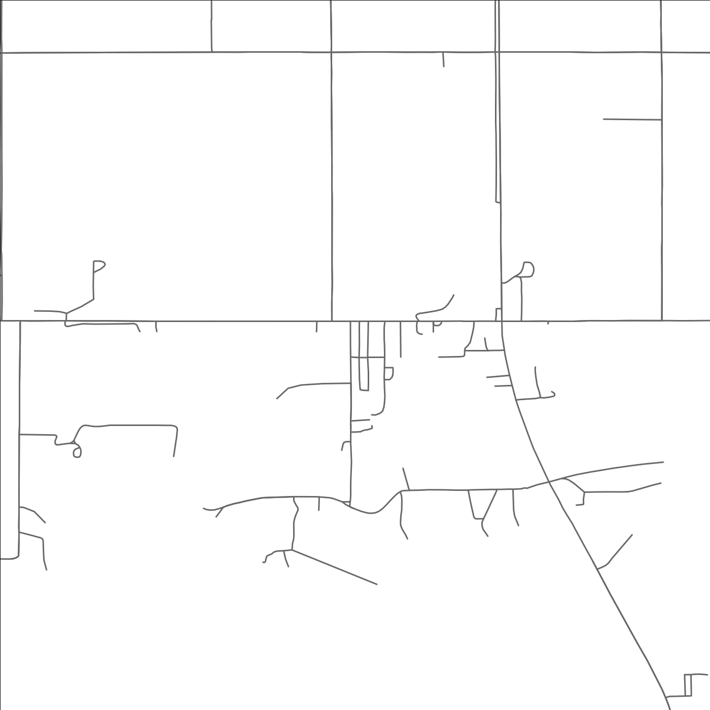 ROAD MAP OF CRESCENT SPRINGS, OKLAHOMA BY MAPBAKES