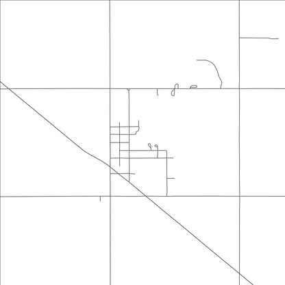 ROAD MAP OF DEVOL, OKLAHOMA BY MAPBAKES