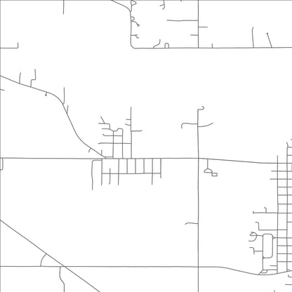 ROAD MAP OF DIXON, OKLAHOMA BY MAPBAKES