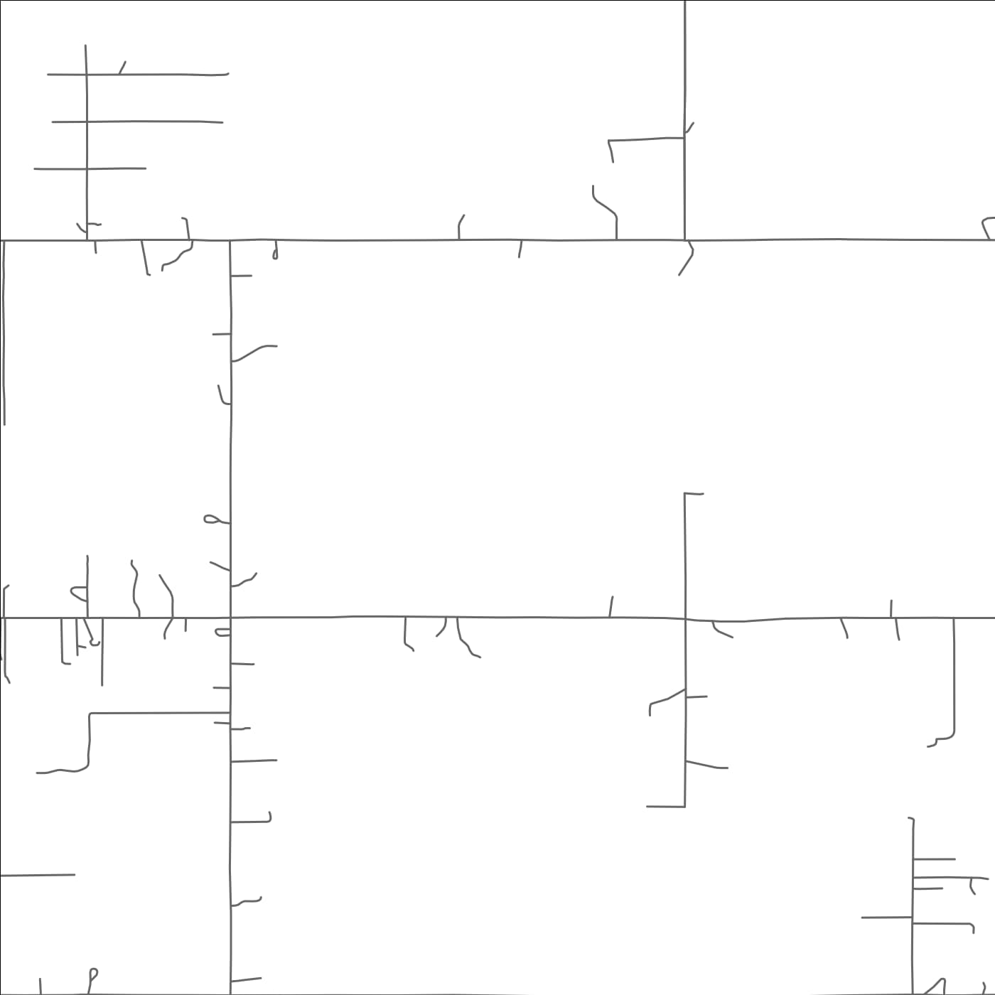 ROAD MAP OF DUNCAN, OKLAHOMA BY MAPBAKES