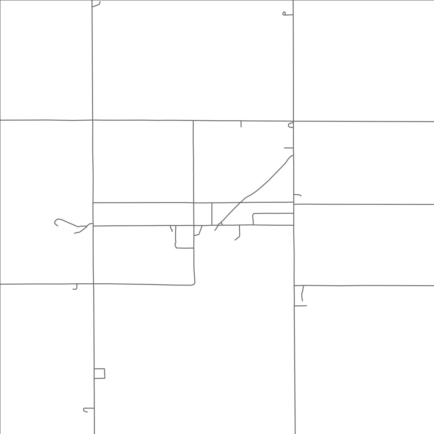 ROAD MAP OF EAGLE CITY, OKLAHOMA BY MAPBAKES