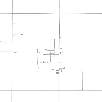 ROAD MAP OF EAKLY, OKLAHOMA BY MAPBAKES