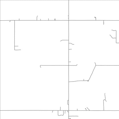 ROAD MAP OF EMPIRE CITY, OKLAHOMA BY MAPBAKES