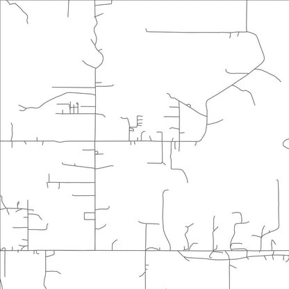 ROAD MAP OF FAIRFIELD, OKLAHOMA BY MAPBAKES