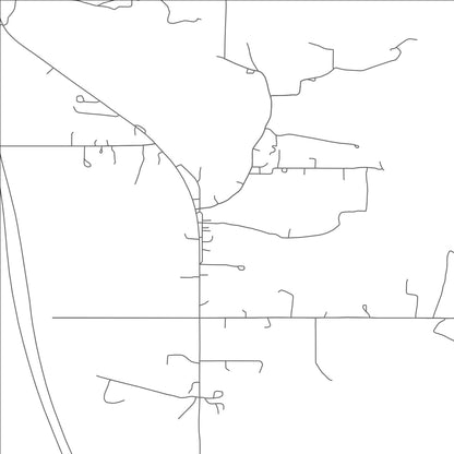 ROAD MAP OF GREENVILLE, OKLAHOMA BY MAPBAKES