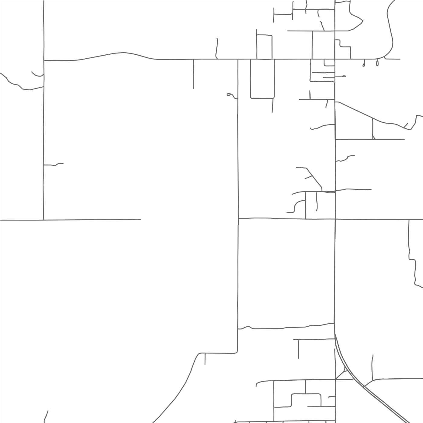 ROAD MAP OF GUTHRIE, OKLAHOMA BY MAPBAKES