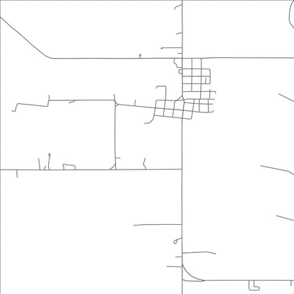 ROAD MAP OF HAWORTH, OKLAHOMA BY MAPBAKES