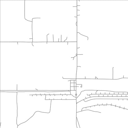 ROAD MAP OF HAYWOOD, OKLAHOMA BY MAPBAKES