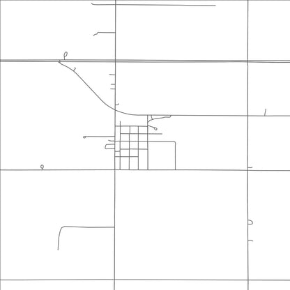 ROAD MAP OF HEADRICK, OKLAHOMA BY MAPBAKES