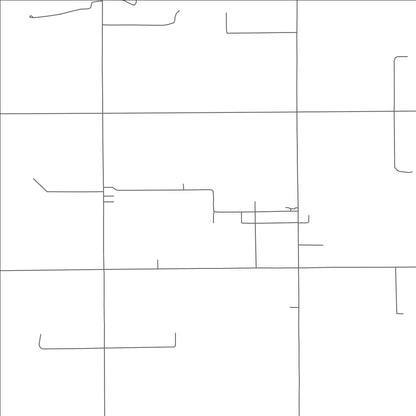 ROAD MAP OF HOMESTEAD, OKLAHOMA BY MAPBAKES