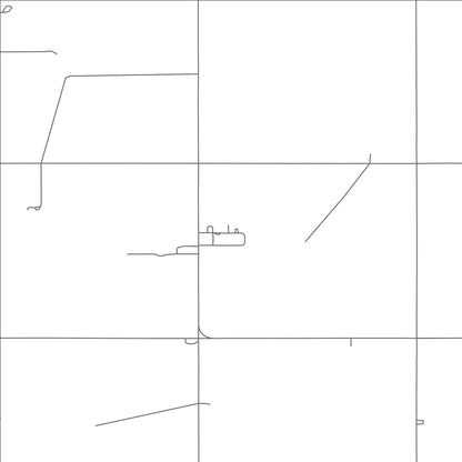 ROAD MAP OF HOUGH, OKLAHOMA BY MAPBAKES