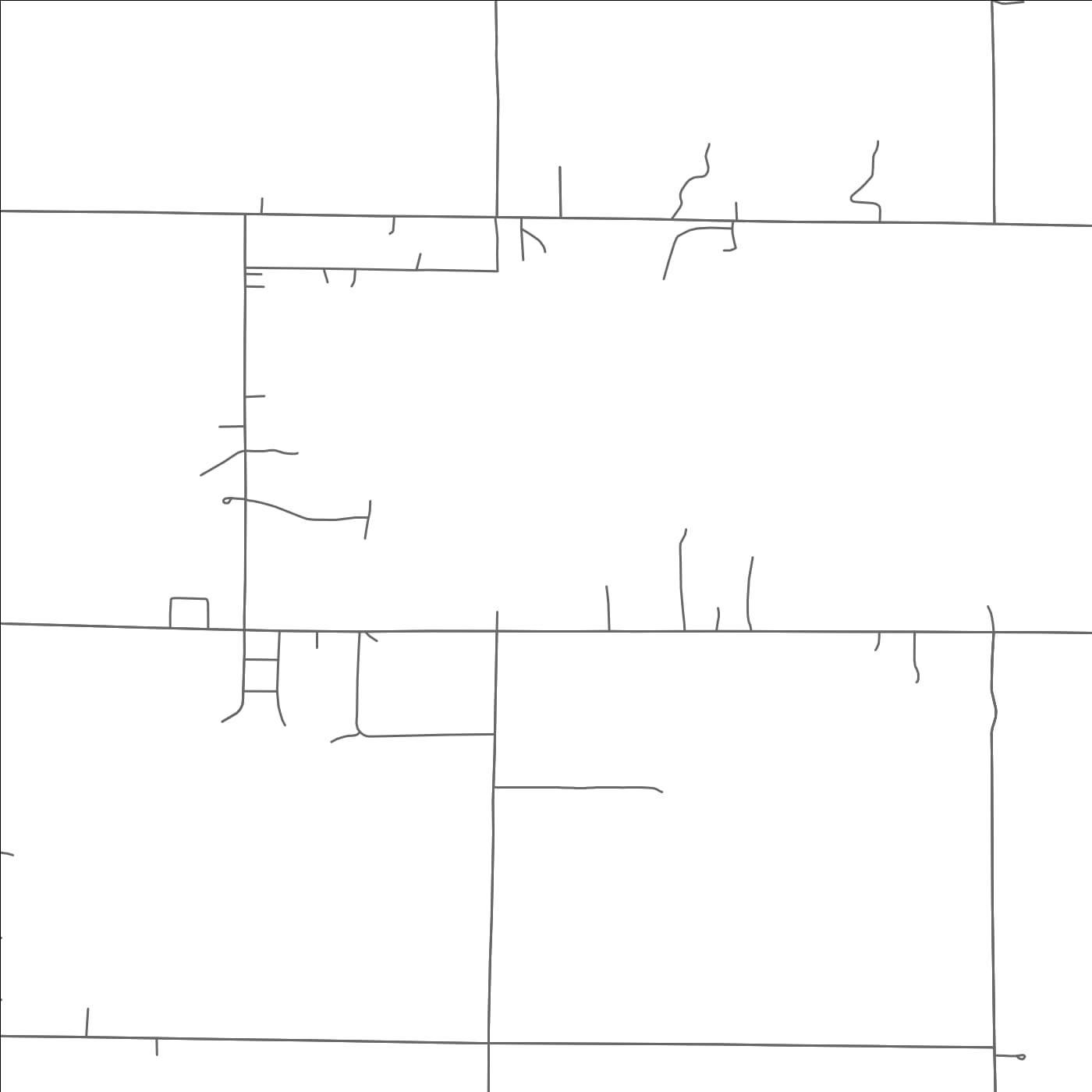 ROAD MAP OF INGALLS, OKLAHOMA BY MAPBAKES