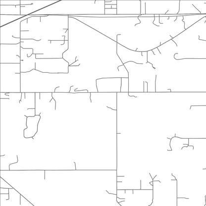 ROAD MAP OF JUSTICE, OKLAHOMA BY MAPBAKES