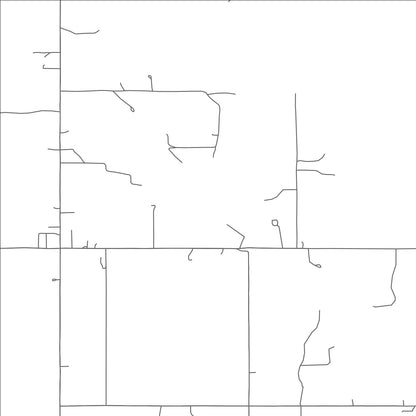 ROAD MAP OF KATIE, OKLAHOMA BY MAPBAKES