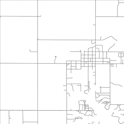 ROAD MAP OF KETCHUM, OKLAHOMA BY MAPBAKES