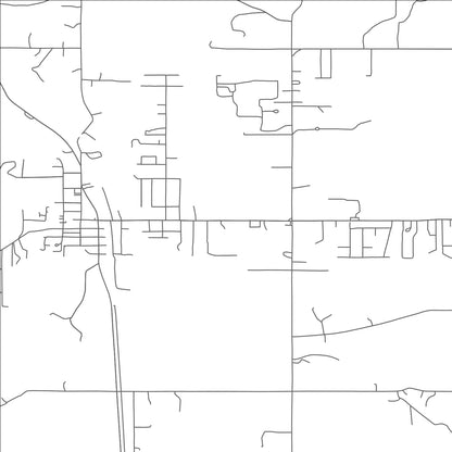 ROAD MAP OF KIEFER, OKLAHOMA BY MAPBAKES