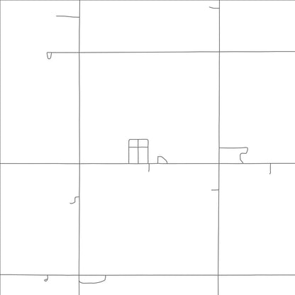 ROAD MAP OF LAMBERT, OKLAHOMA BY MAPBAKES
