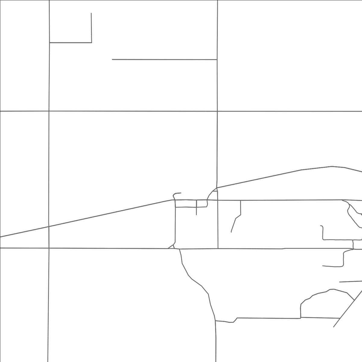 ROAD MAP OF LEONARD, OKLAHOMA BY MAPBAKES