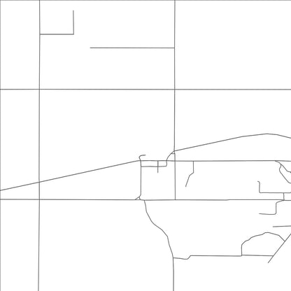 ROAD MAP OF LEONARD, OKLAHOMA BY MAPBAKES