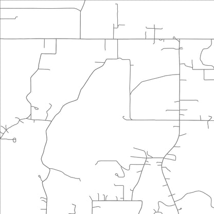 ROAD MAP OF LIBERTY, OKLAHOMA BY MAPBAKES