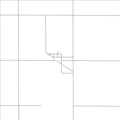 ROAD MAP OF LOVELAND, OKLAHOMA BY MAPBAKES