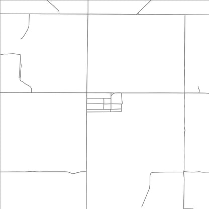 ROAD MAP OF LOVELL, OKLAHOMA BY MAPBAKES