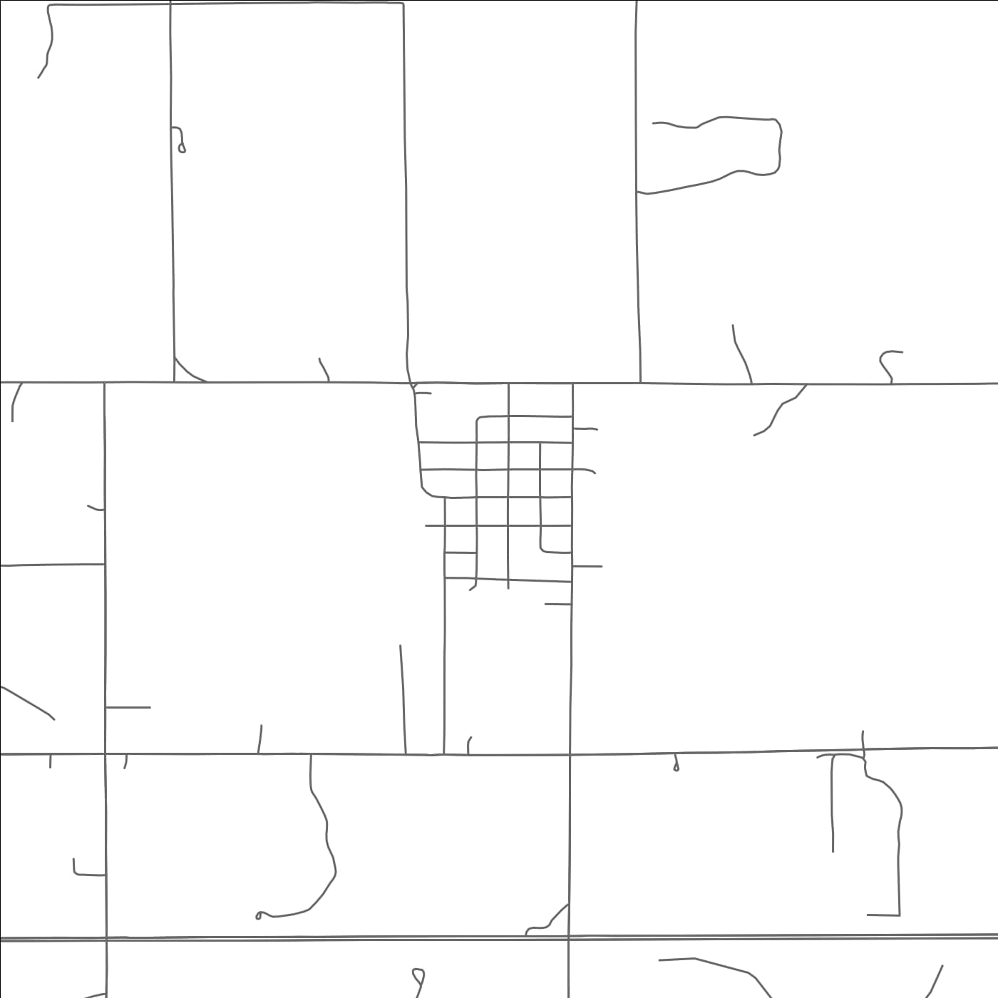 ROAD MAP OF MARAMEC, OKLAHOMA BY MAPBAKES