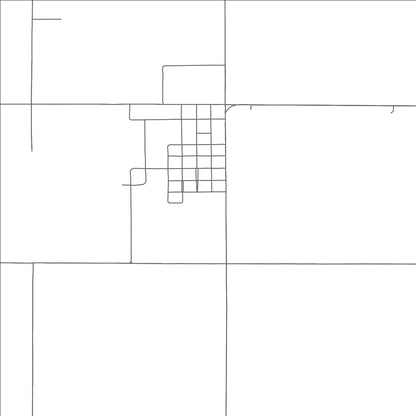 ROAD MAP OF MARSHALL, OKLAHOMA BY MAPBAKES