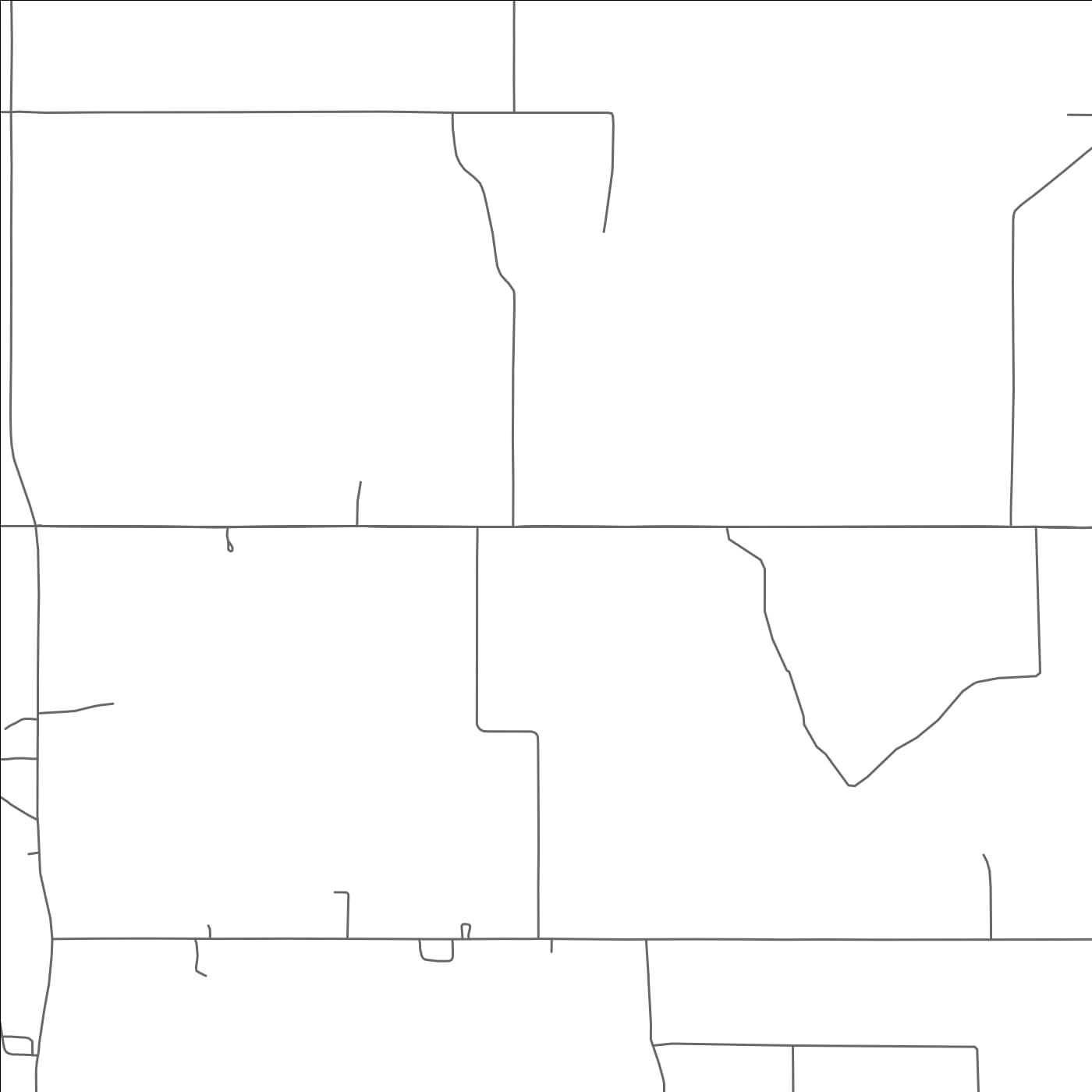 ROAD MAP OF MAYSVILLE, OKLAHOMA BY MAPBAKES