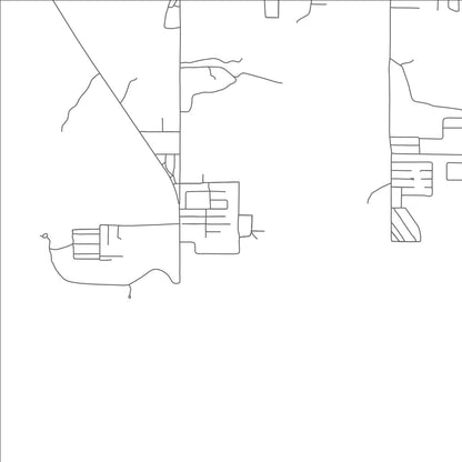 ROAD MAP OF MCBRIDE, OKLAHOMA BY MAPBAKES