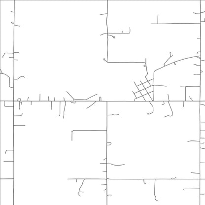 ROAD MAP OF MEAD, OKLAHOMA BY MAPBAKES