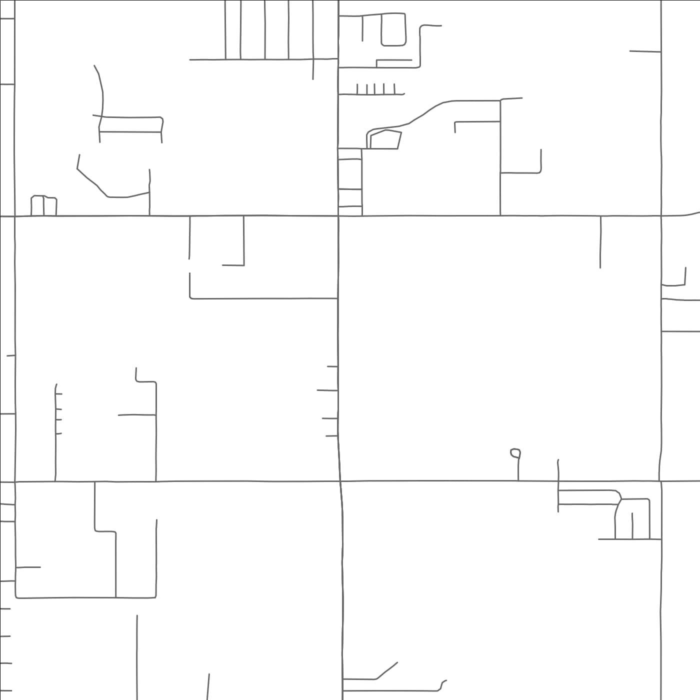 ROAD MAP OF NEWCASTLE, OKLAHOMA BY MAPBAKES