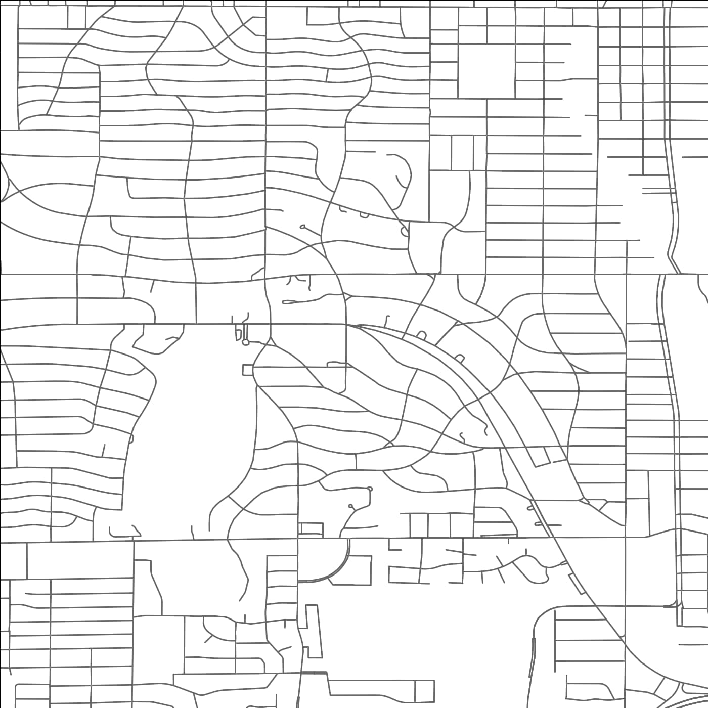 ROAD MAP OF NICHOLS HILLS, OKLAHOMA BY MAPBAKES